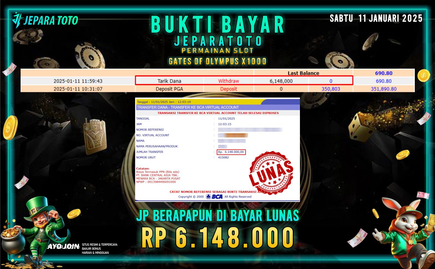 BUKTI KEMENANGAN SLOT GATES OF OLYMPUS X1000 SCATTER MEMBER JEPARATOTO